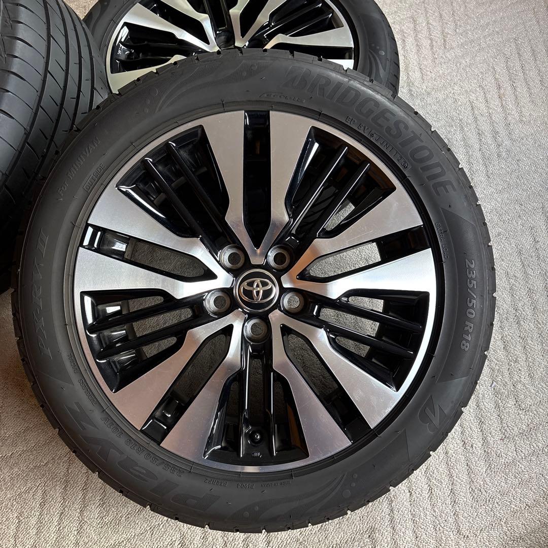 アルファード30後期SC純正ホイール