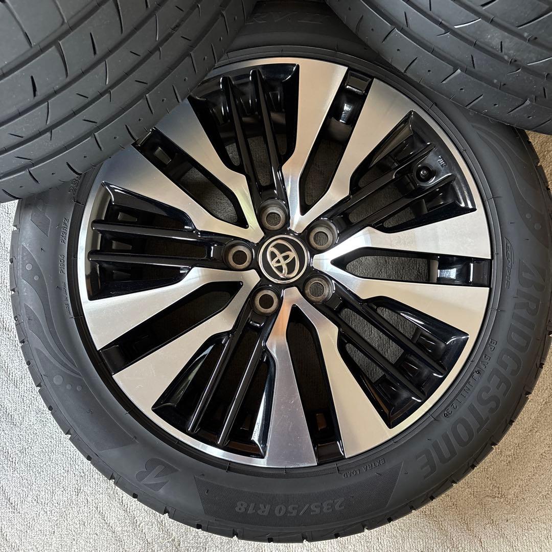 アルファード30後期SC純正ホイール