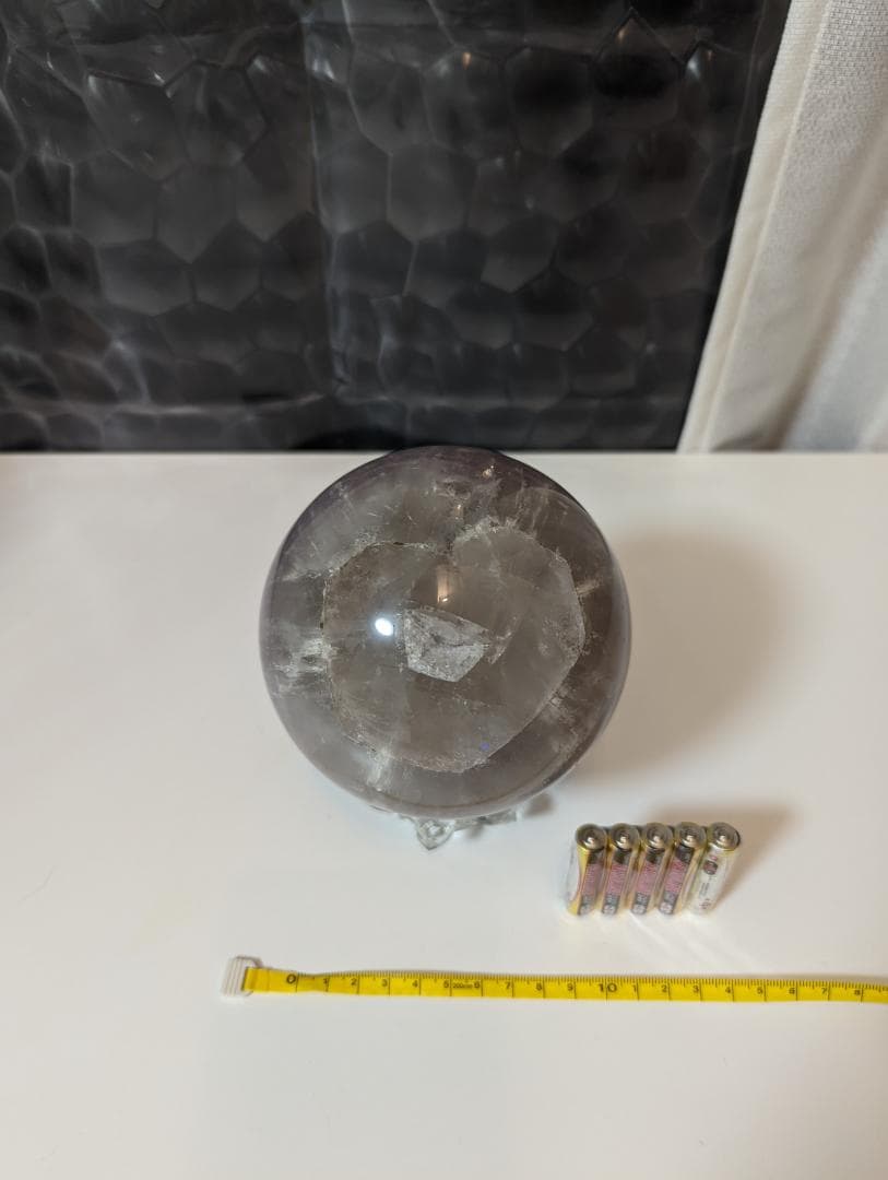 【1点モノ★】【大玉】アメジスト 天然石 丸玉 球体 スフィア
