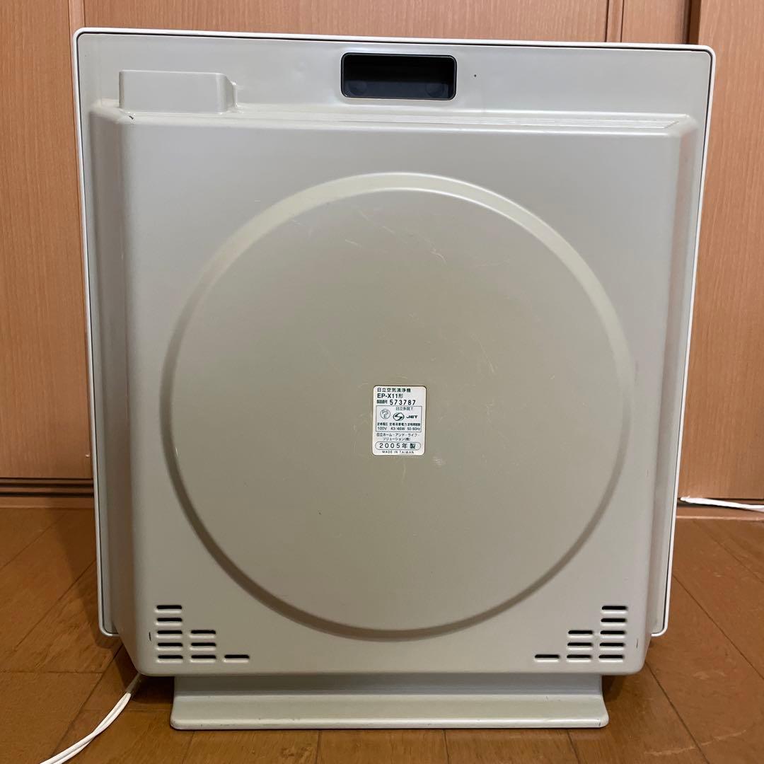 HITACHI 空気清浄機　リモコン付き　EP-X11