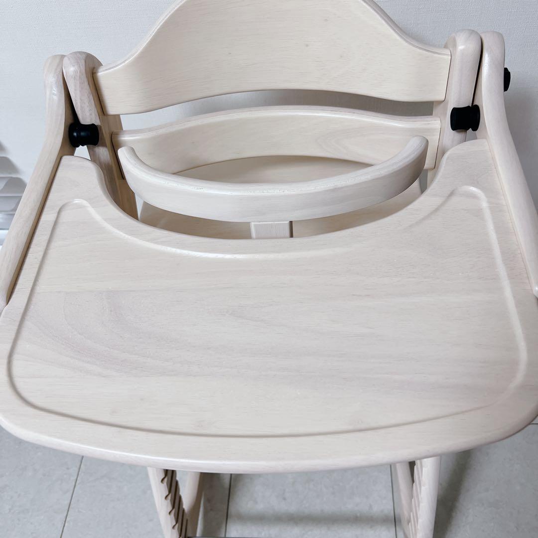 【未使用級】大和屋 yamatoya すくすくチェア スリムJ　ハイチェア