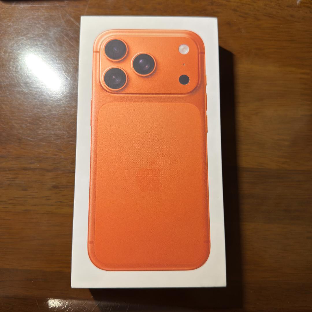 3万値下げ中!!!【香港版】 iPhone17pro 512GB オレンジ