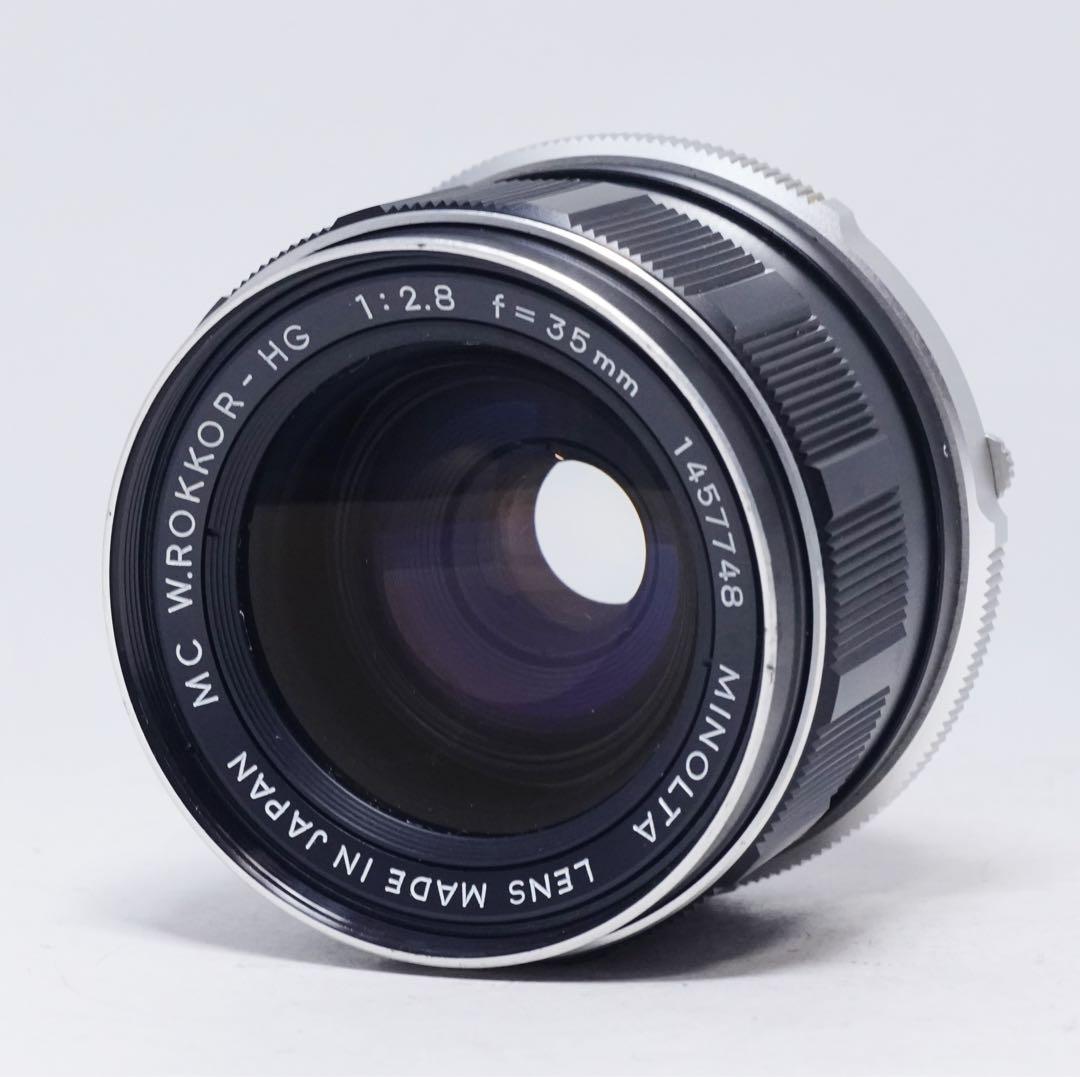 極美品 Minolta MC W ROKKOR HG 35mm f2.8