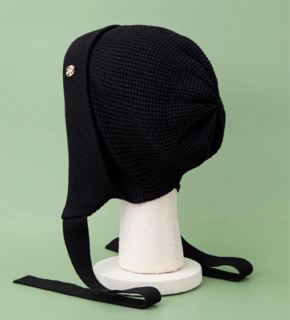 【BAREN】BONNET / Organic Cotton-Black