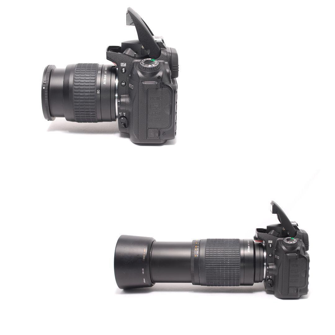 ❤即購入1000円OFF❤美品❤ ニコン D90 超望遠 ダブルレンズセット