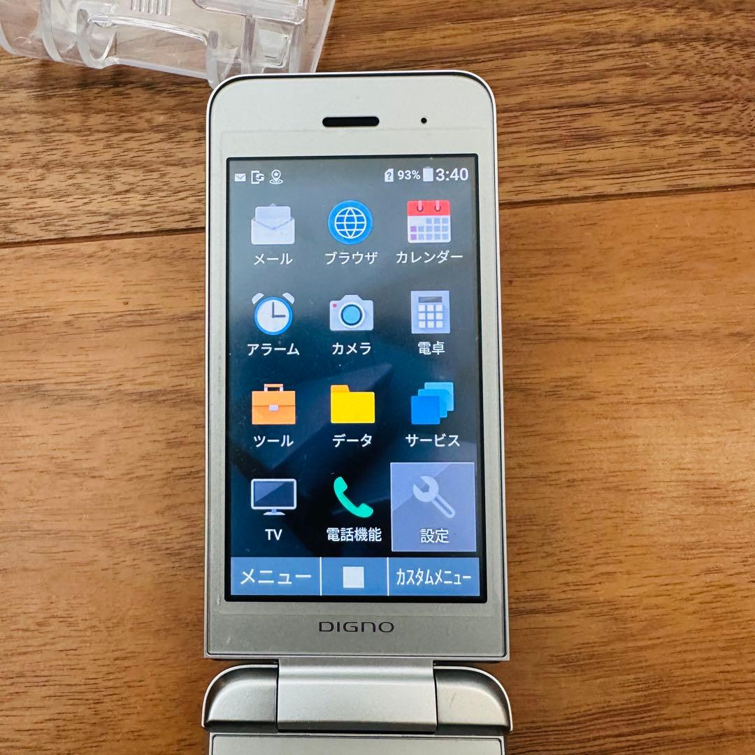 DIGNO携帯電話 903KC タイプC充電 通電動作OK初期化済 4G対応