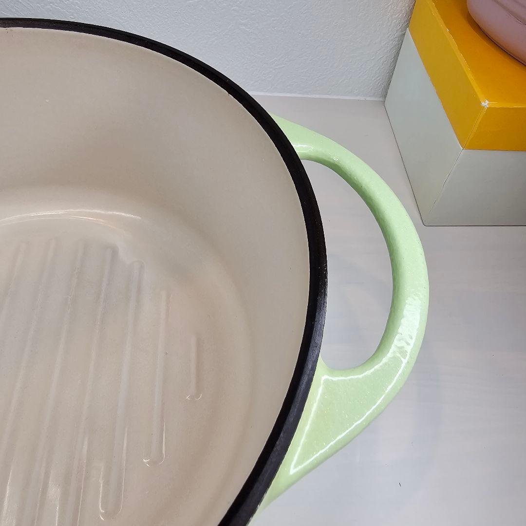 VERMICULARバーミキュラオーブンポットラウンド 22cm パールグリーン