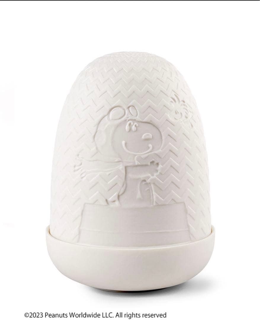 美品LLADROランプライトpeanutsスヌーピー