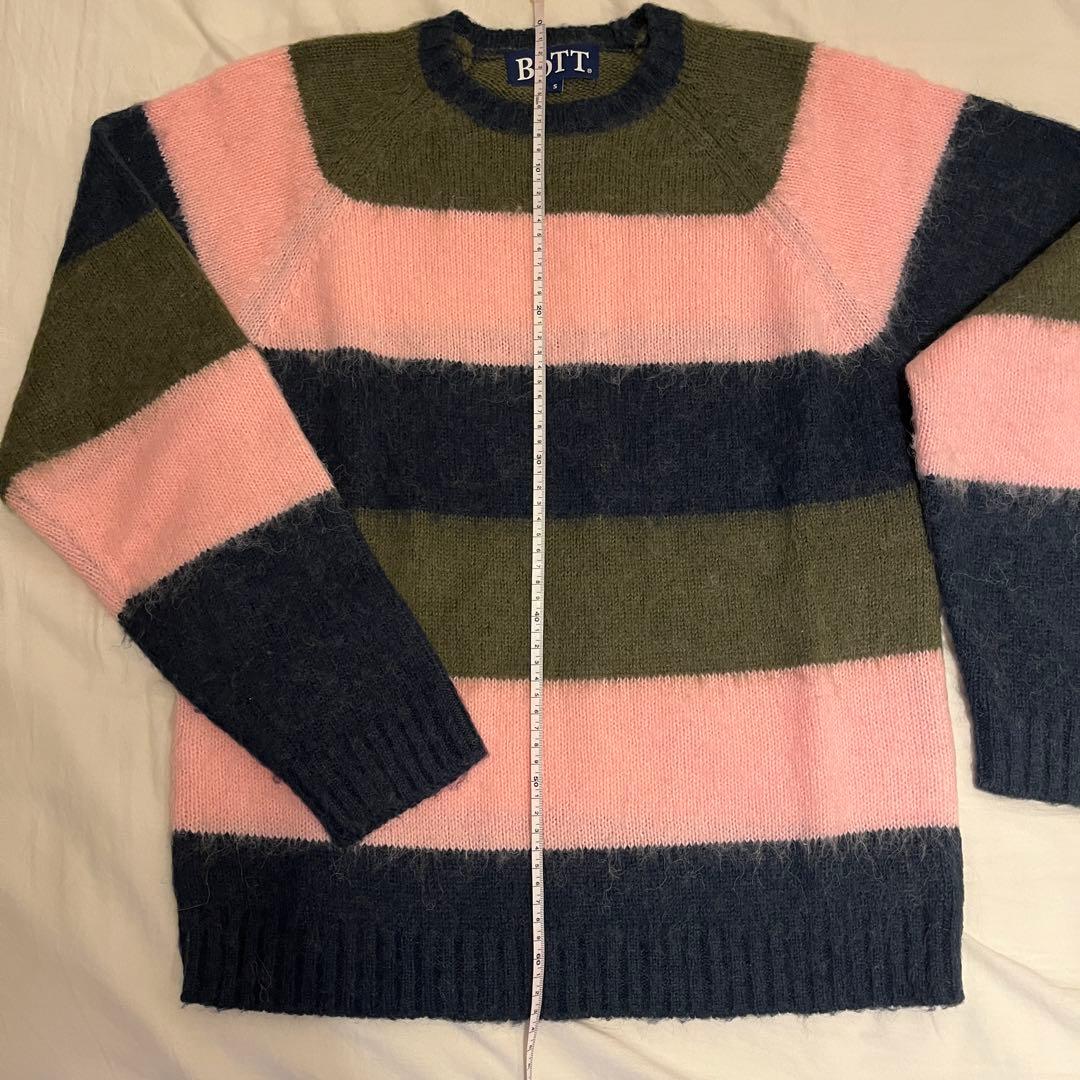 トップス BoTT Striped Mohair Knit S