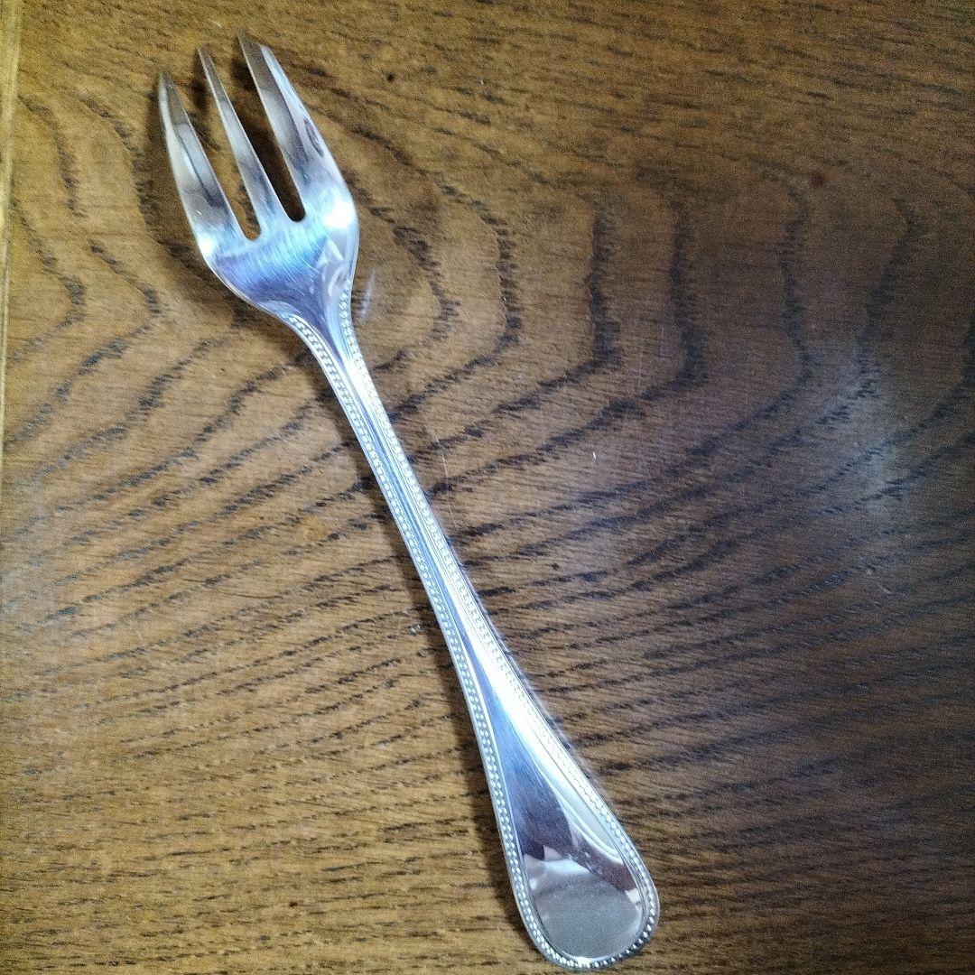 Christofle クリストフル　ケ―キフォ―ク　6本セット　パ―ル【 美品】