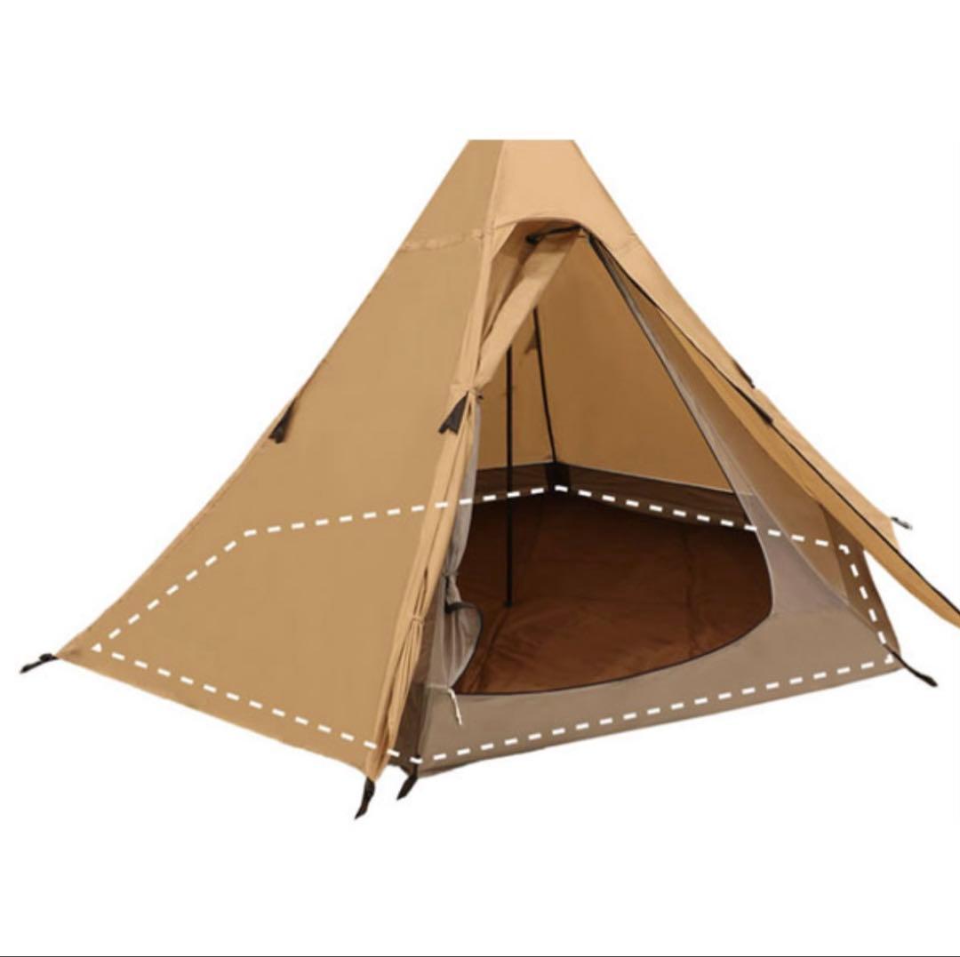 DOD ワンポールテント用マット ブラウン