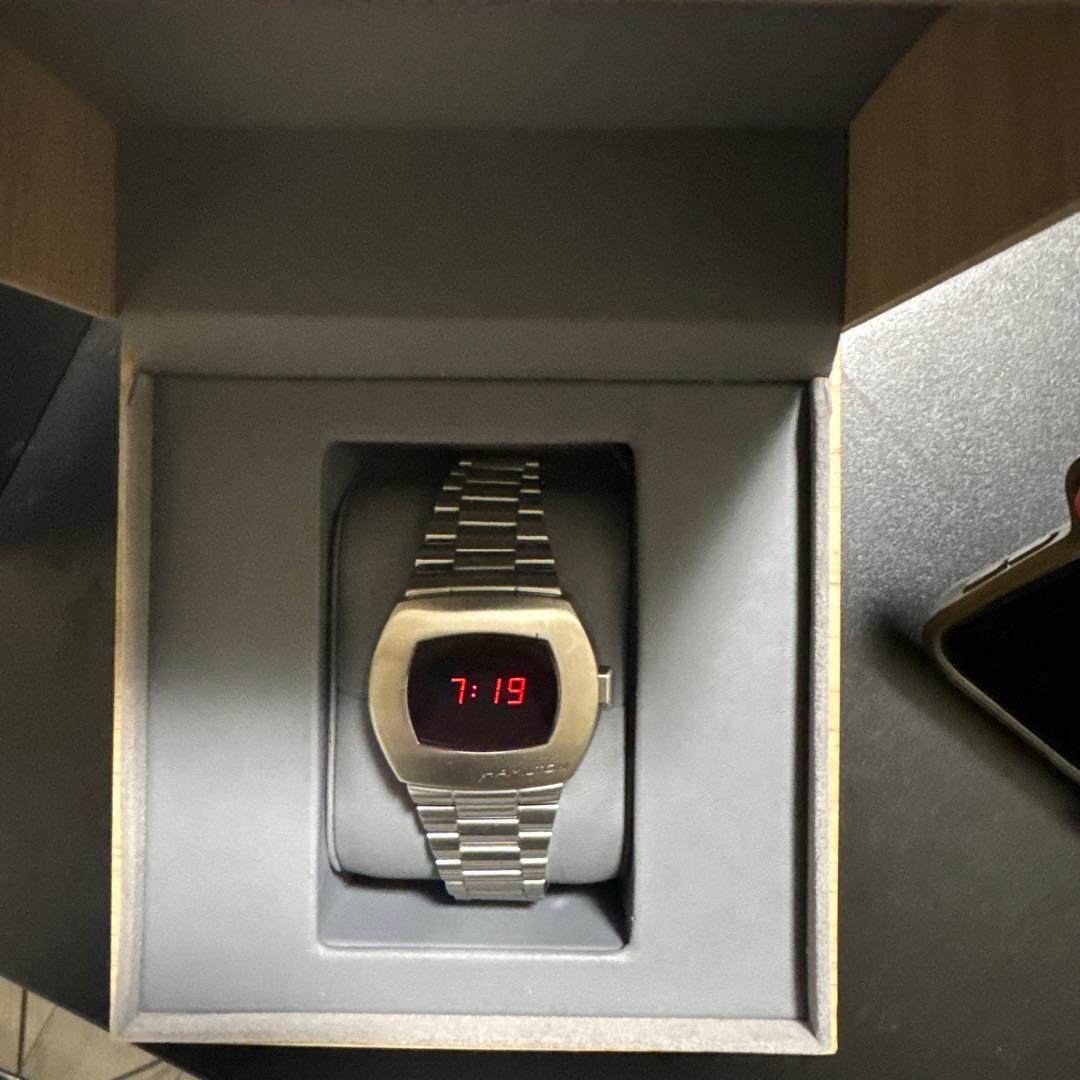 HAMILTON デジタル腕時計 シルバー