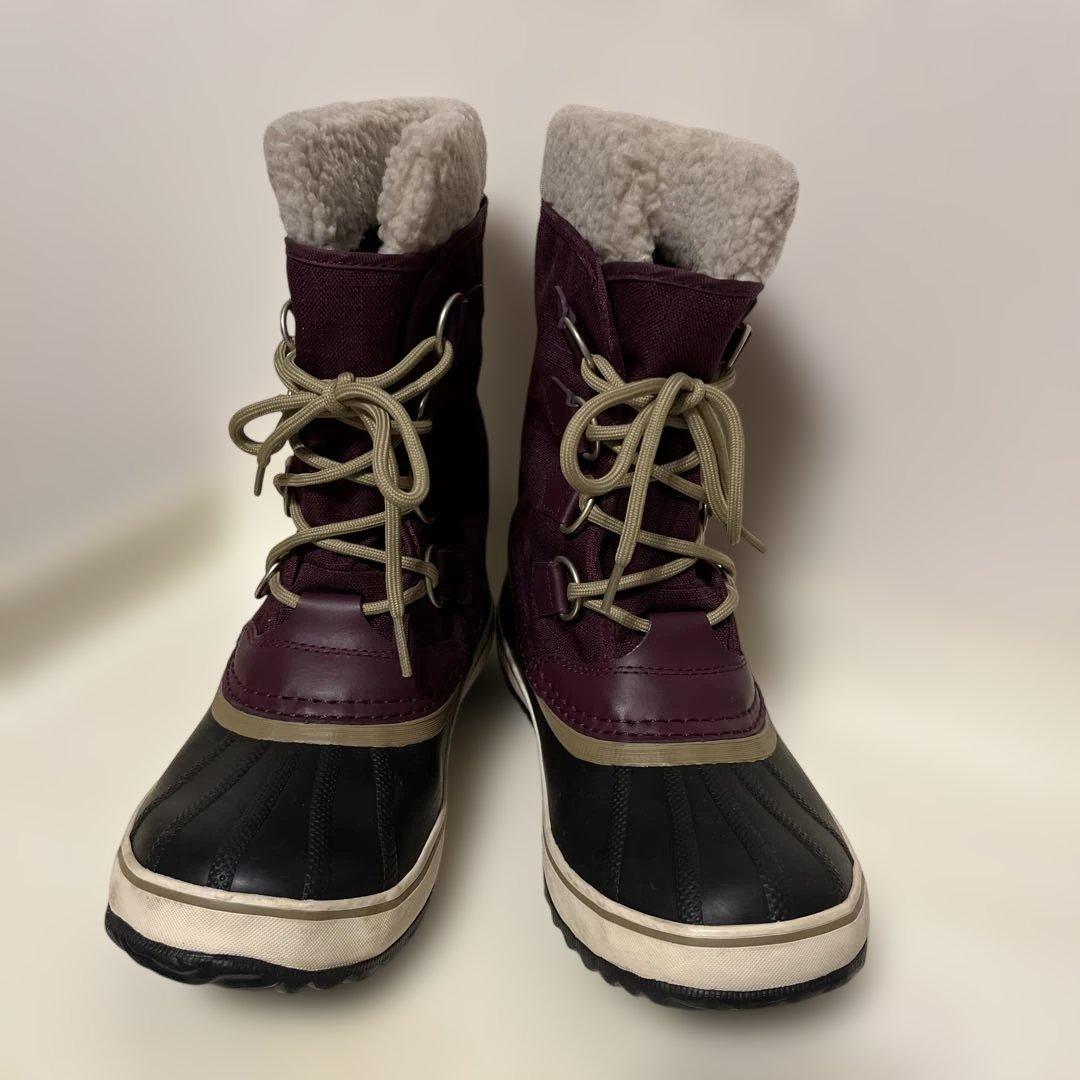 SOREL WINTER CARNIVAL ブーツ 25cm 防水 美品