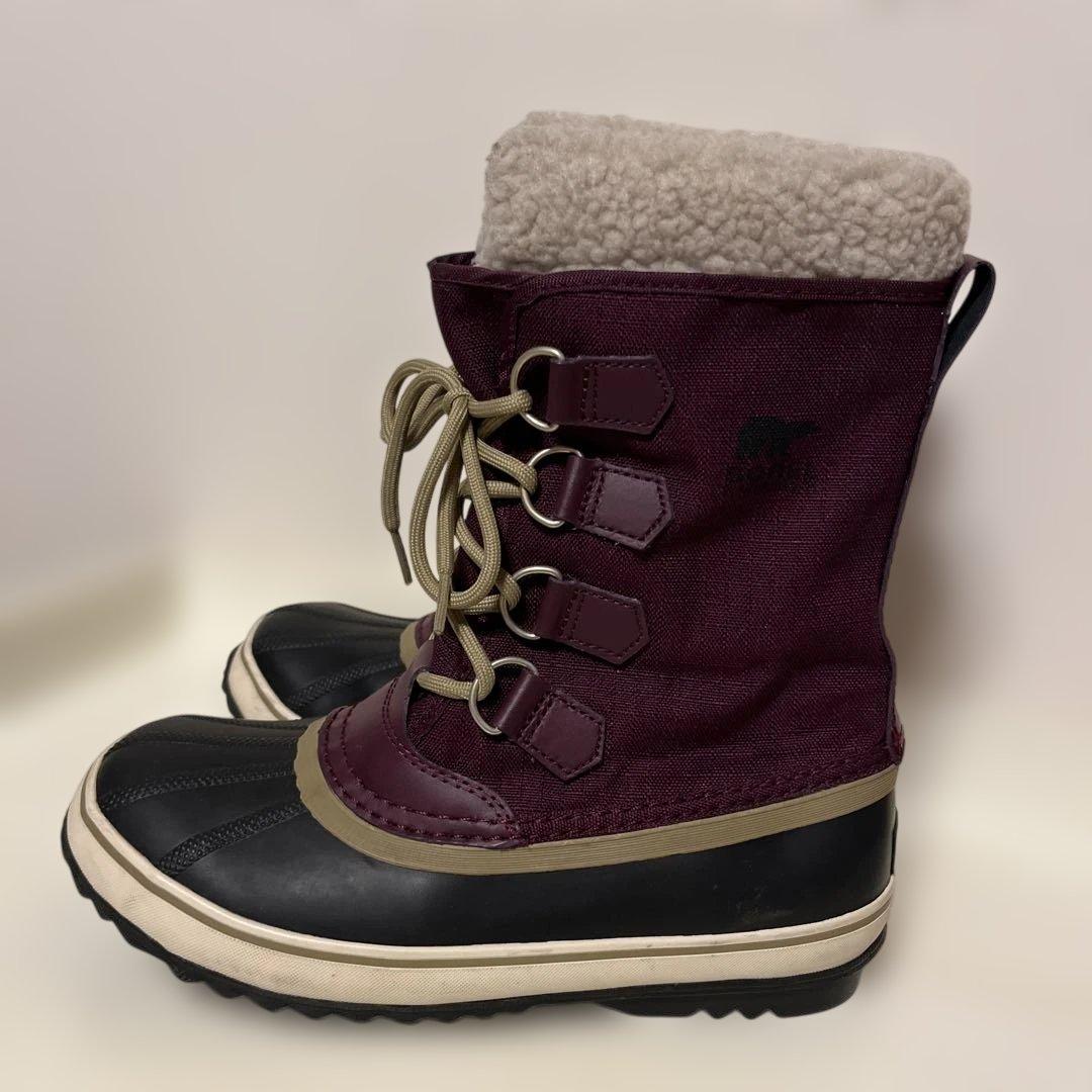 SOREL WINTER CARNIVAL ブーツ 25cm 防水 美品