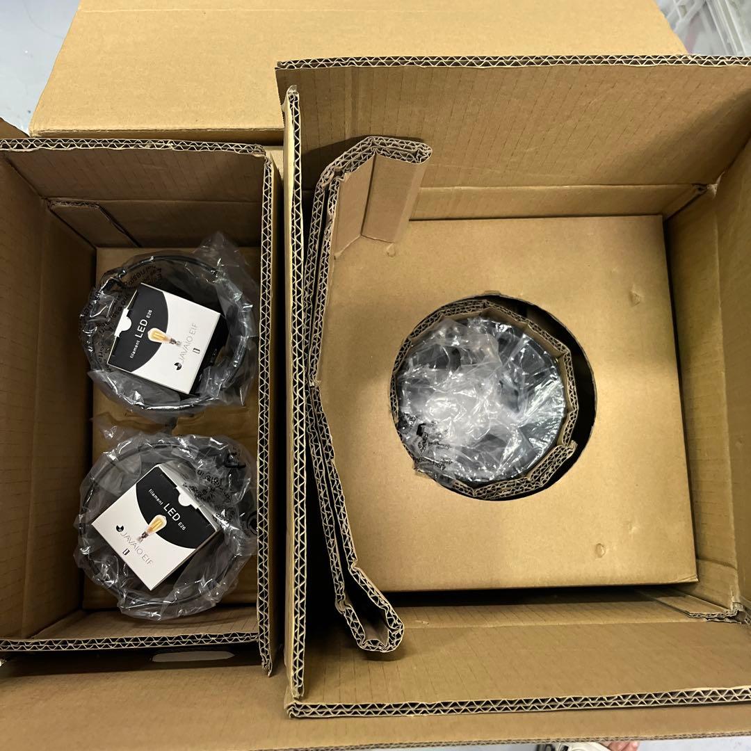 K シーリングファン ブラック　JAVAlO ELF JE-CF003-BK