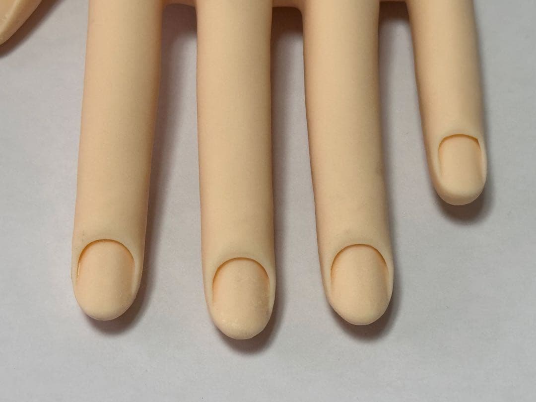 JNEC認定モデルハンド 両手 骨折なし ネイリスト検定 ネイルアート