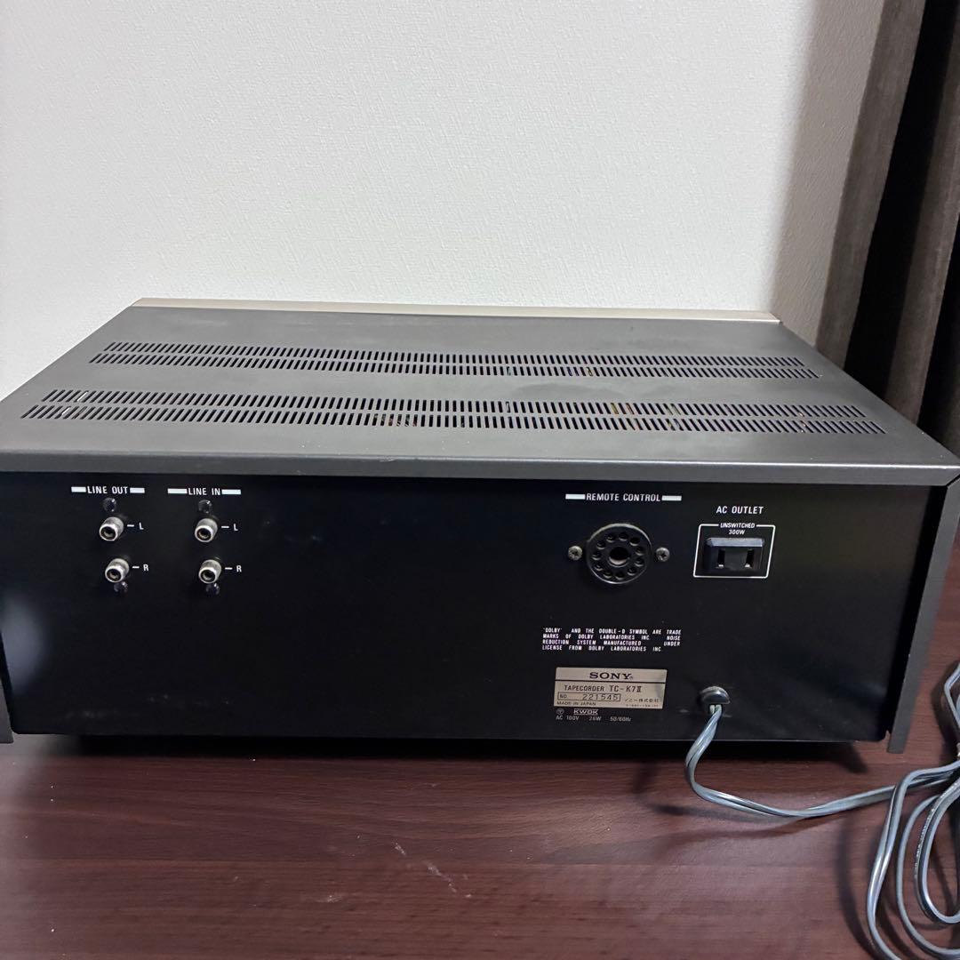 SONY ソニー ステレオカセットデッキ TC-K7II
