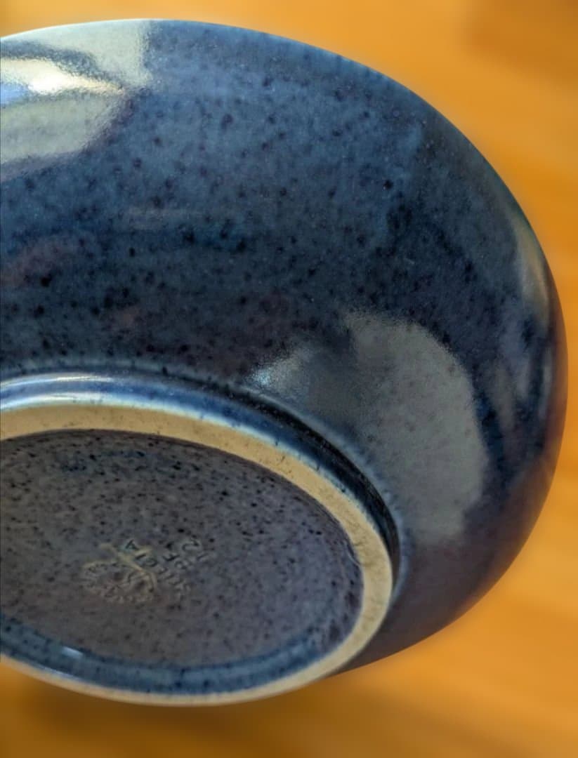ベルント・フリーベリ　Gustavsberg　グスタフスベリ社　ボウル　青