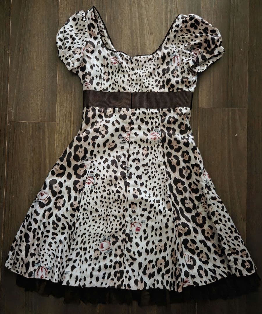 JESUS DIAMANTEジーザス ディアマンテ 小悪魔ワンピース ヒョウ柄
