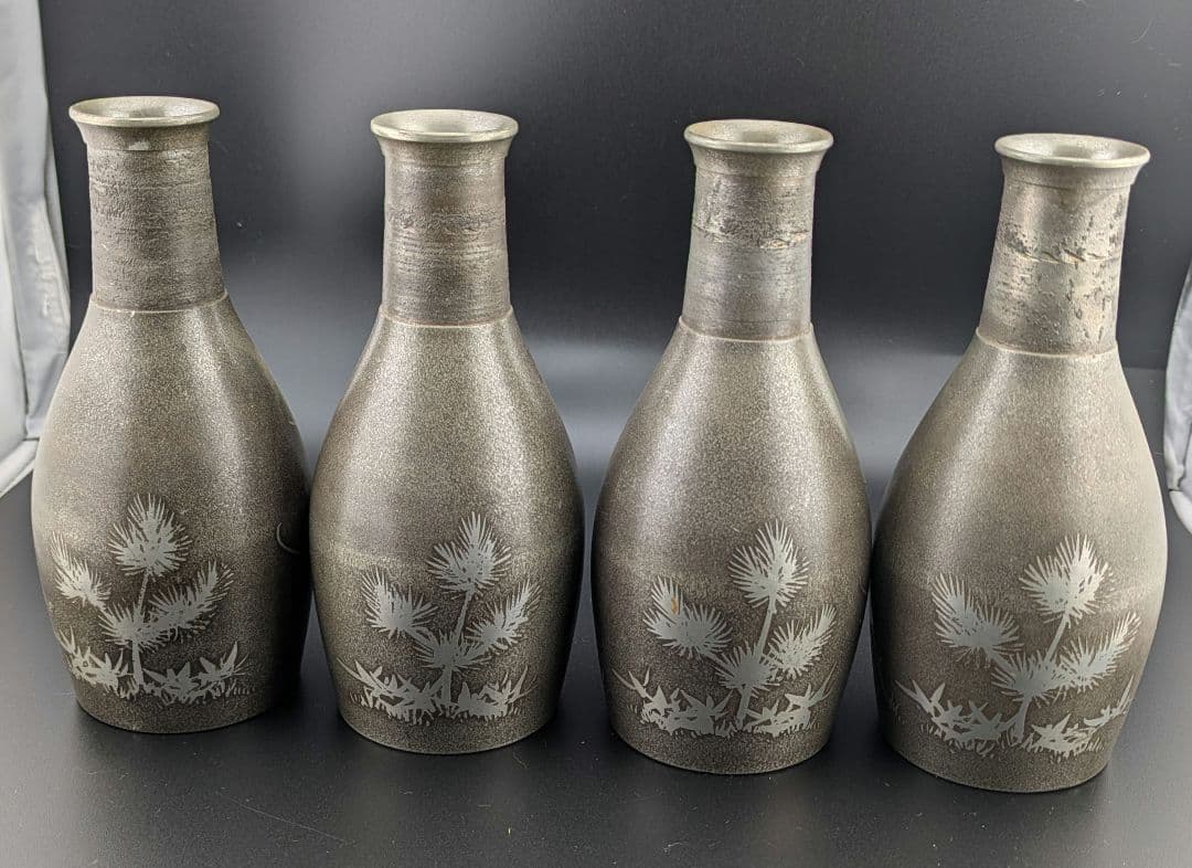 アンテーク本錫　酒器セット