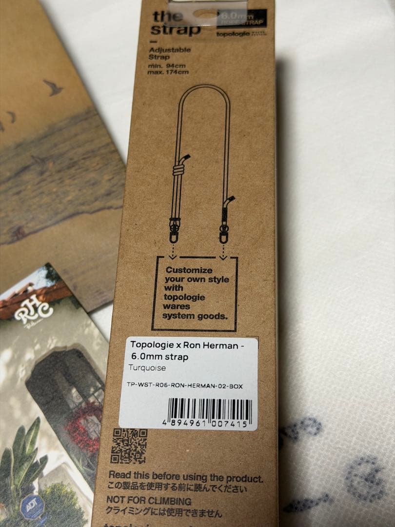 スマホアクセサリー Ron Herman Topologie 6.0mm strap