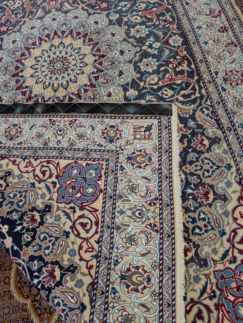ペルシャ絨毯　ナイン　クリーニング済 Persian carpet　Nain