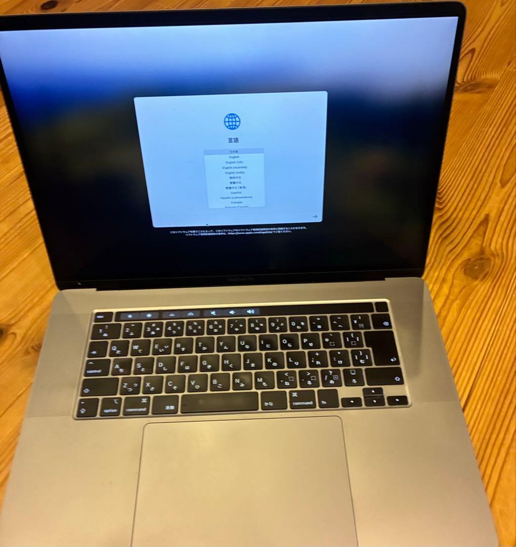 【美品】 難アリ Apple MacBook Pro 2019年 マックブック