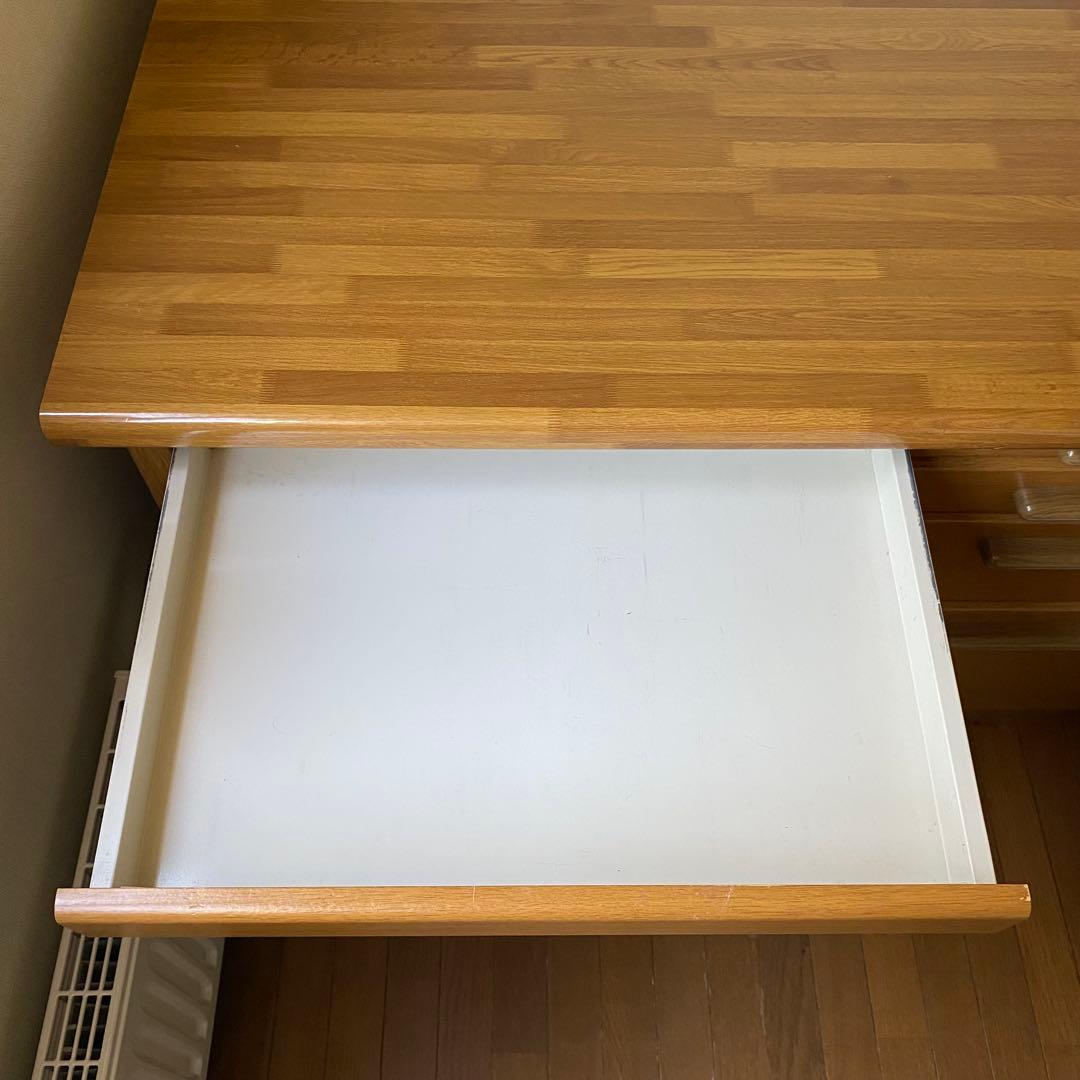 【匿名配送・送料込み】くろがね工作所　スチール×木　学習机　デスク　日本製