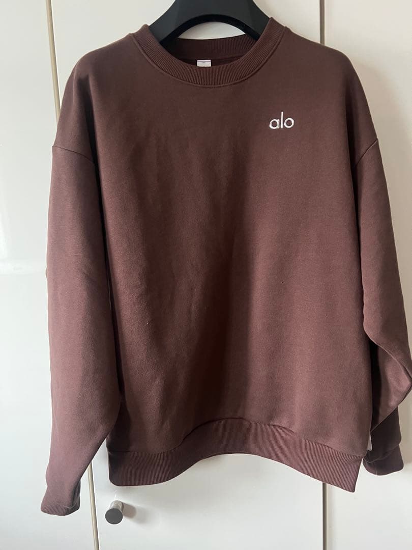 alo スウェット トレーナー Accolade クルーネック プルオーバーXS