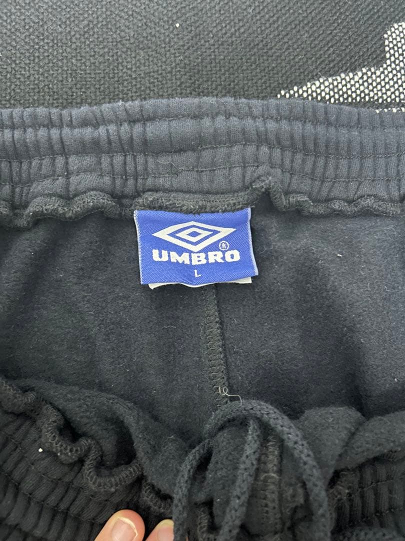 90s UMBRO Ajax アヤックス　反射 ライン スウェットパンツ