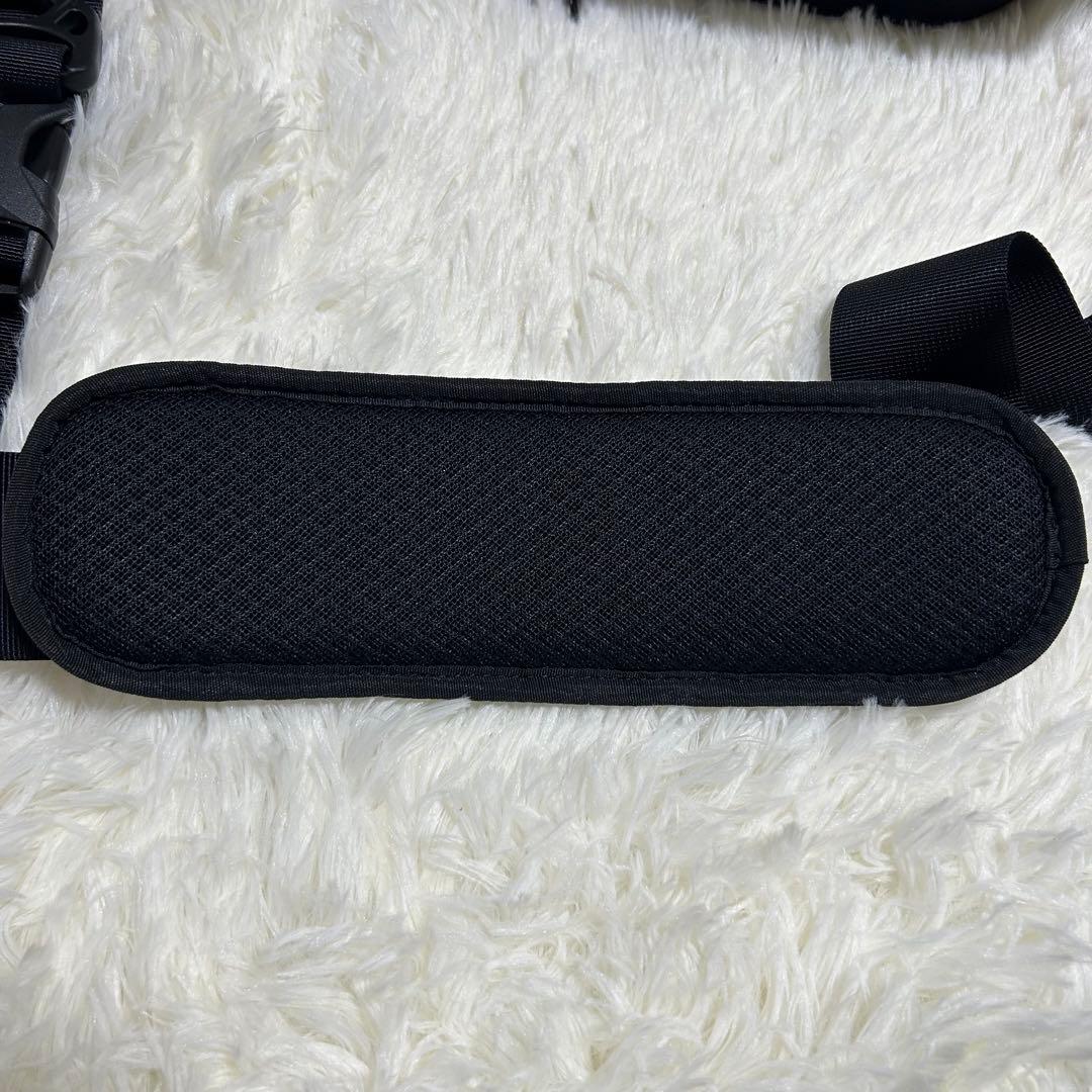 【極美品】Hugoo ハグーヒップシートショルダーバッグ　ベビースリング抱っこ紐