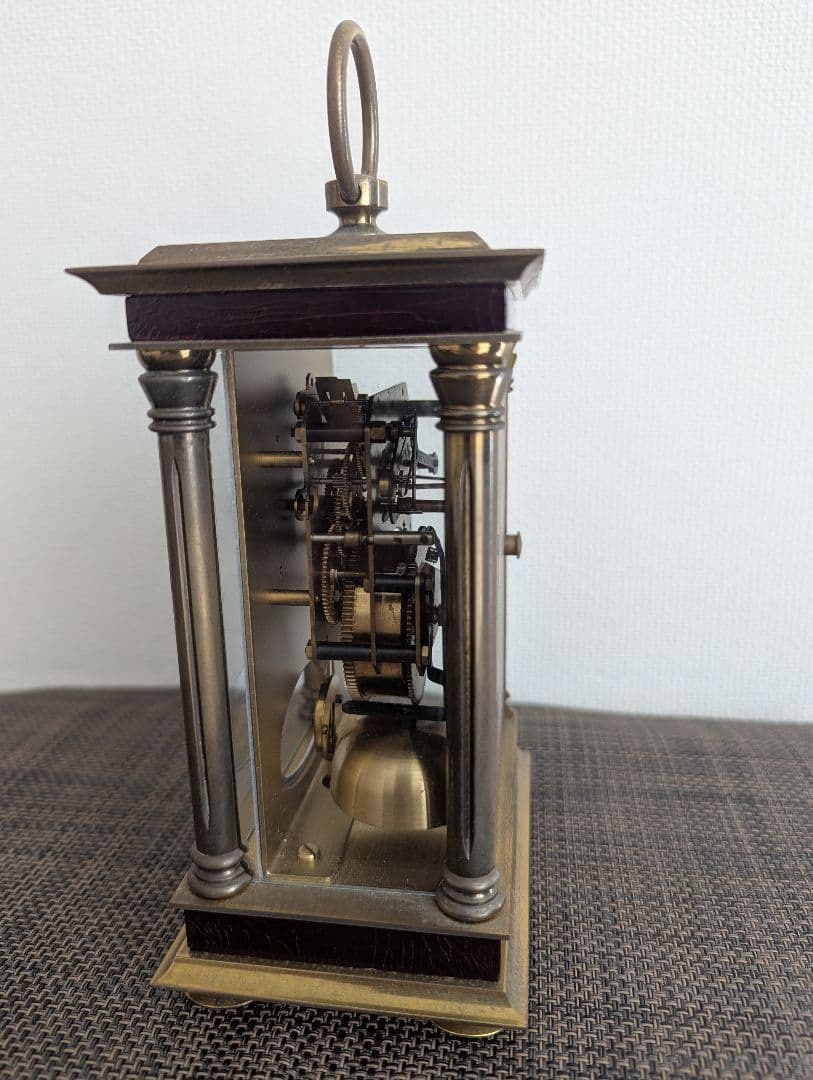 キャリッジクロック　Acctim　振り子・時報あり