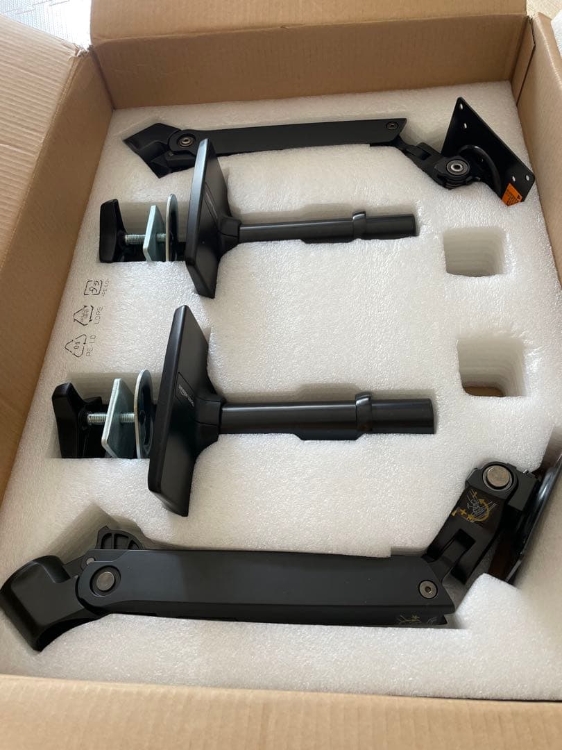 【2個セット】Amazon basicsモニターアーム エルゴトロン