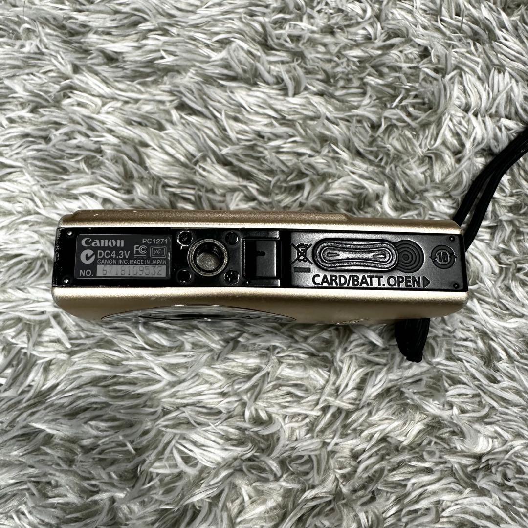 Canon IXY 20IS Digital キャメル　バッテリー　チャージャー