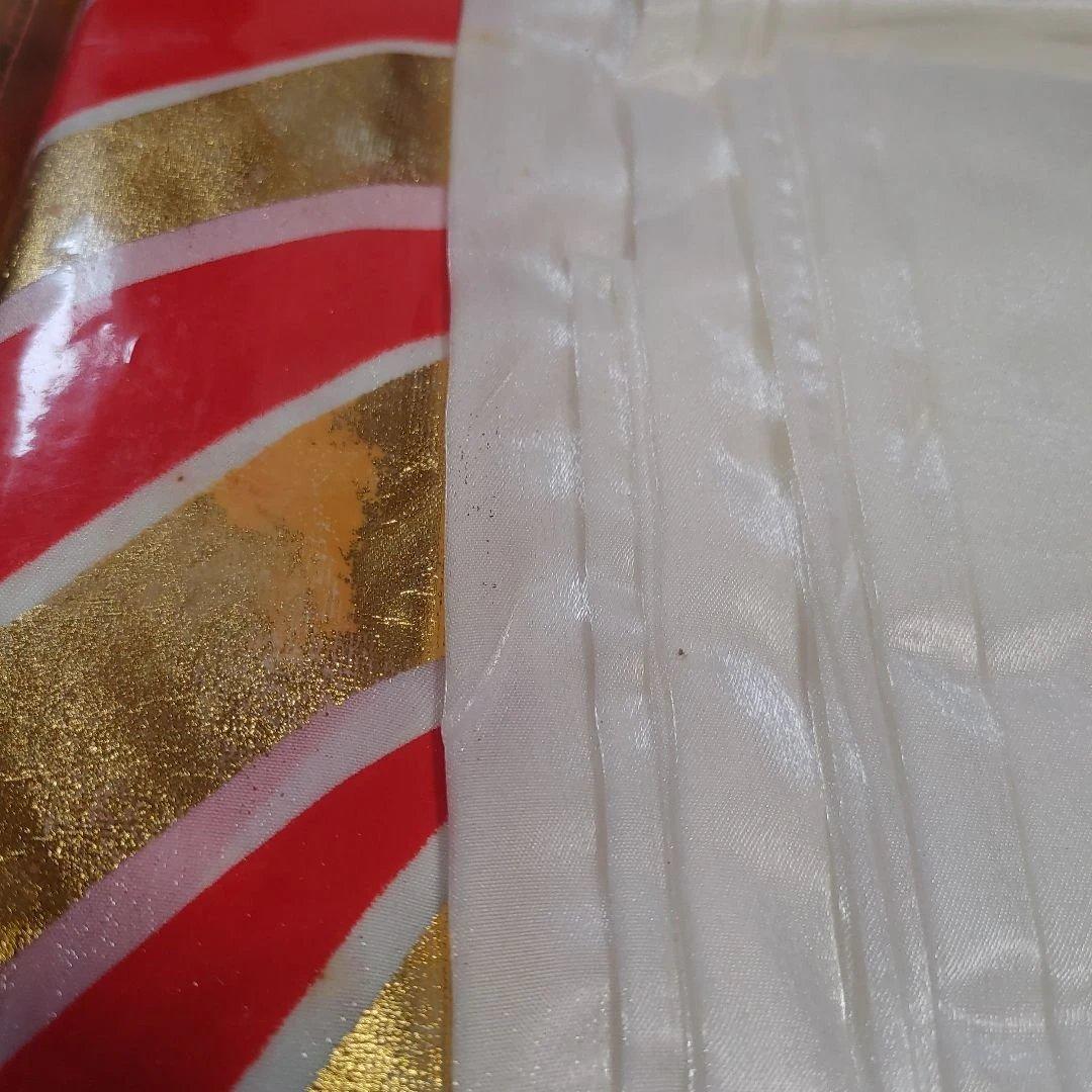 鯉のぼり　きらきら　金箔　赤8m