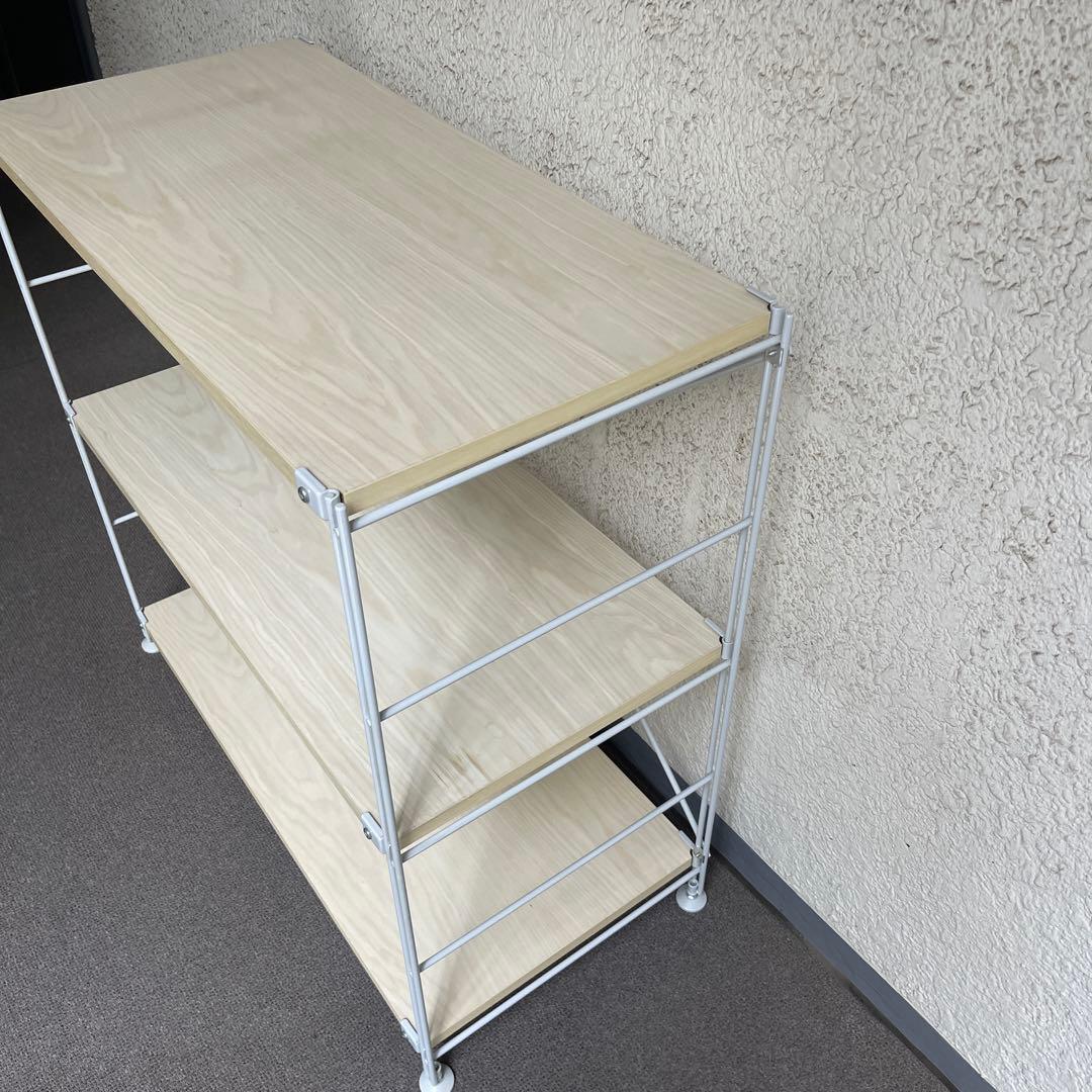 無印良品　￼ステンレスユニットシェルフ