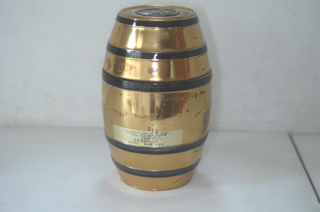 ヘネシー ナポレオン 樽型ボトル ゴールド