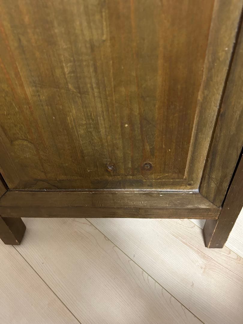 姿見　ドア　扉　レトロ　アンティーク