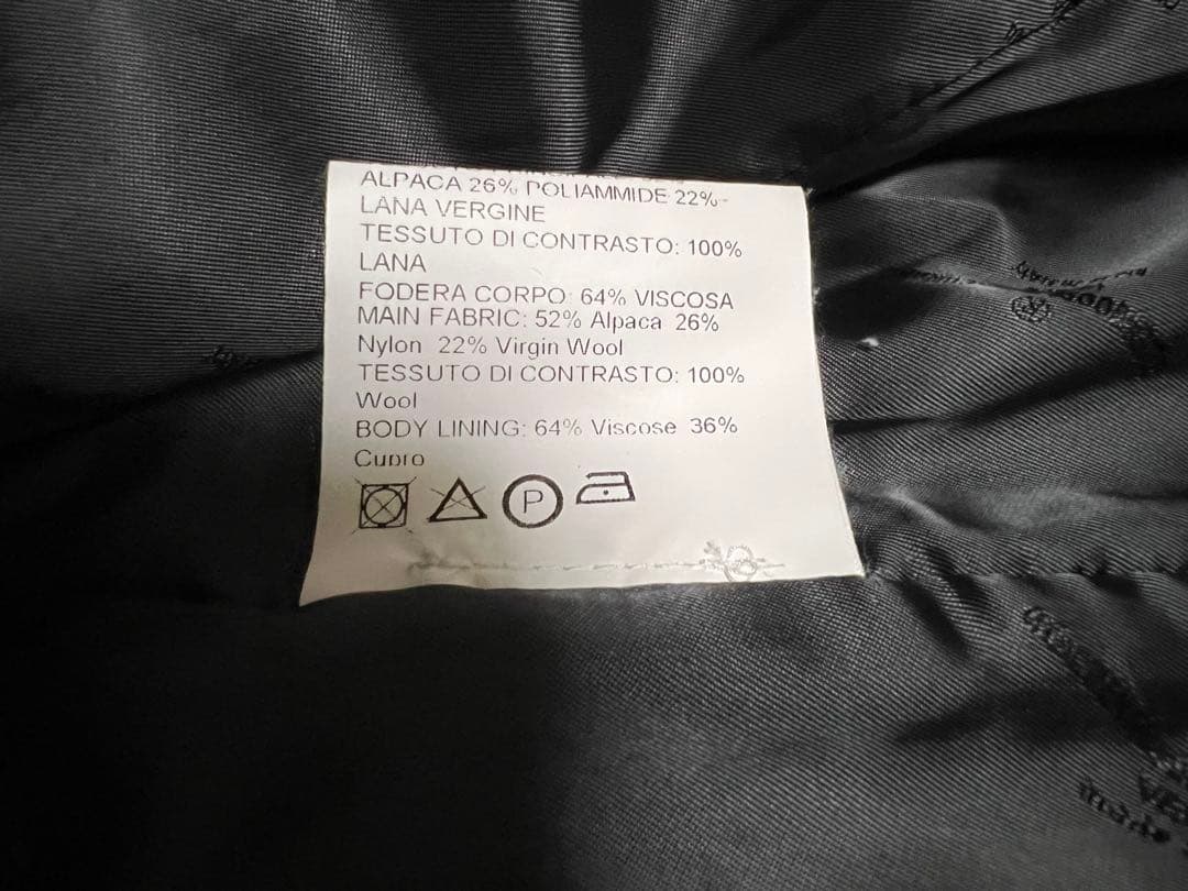 美品 GOLDEN  アルパカ混 XXS イタリア製 オーバーサイズ