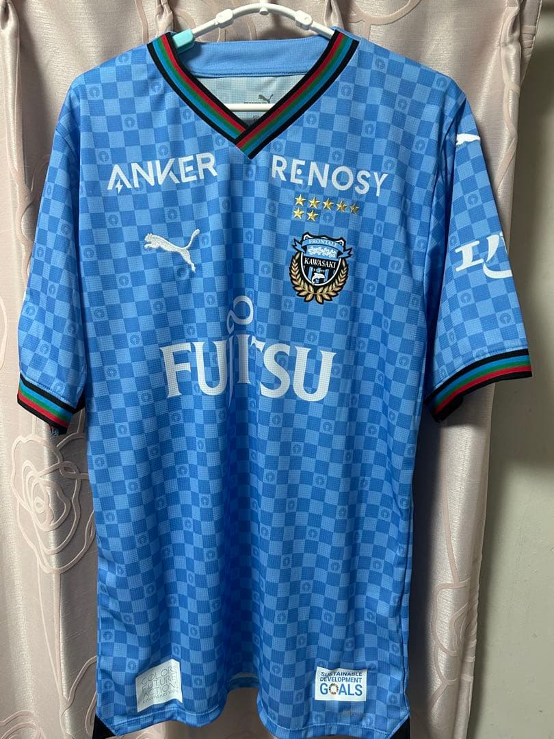 川崎フロンターレ　2024 1st ユニフォーム　XXL 32 神田奏真