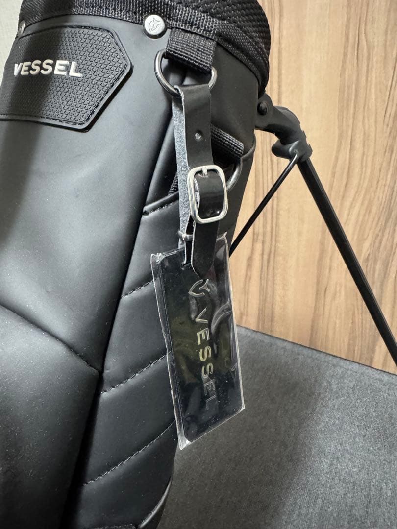 Vessel ブラック セルフスタンドバッグ