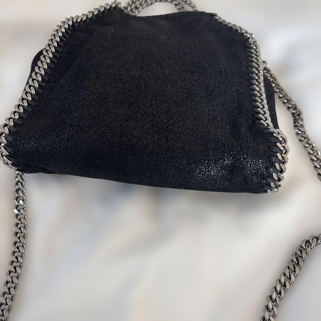 極美品【Stella McCartney】ファラベラタイニートートバッグブラック