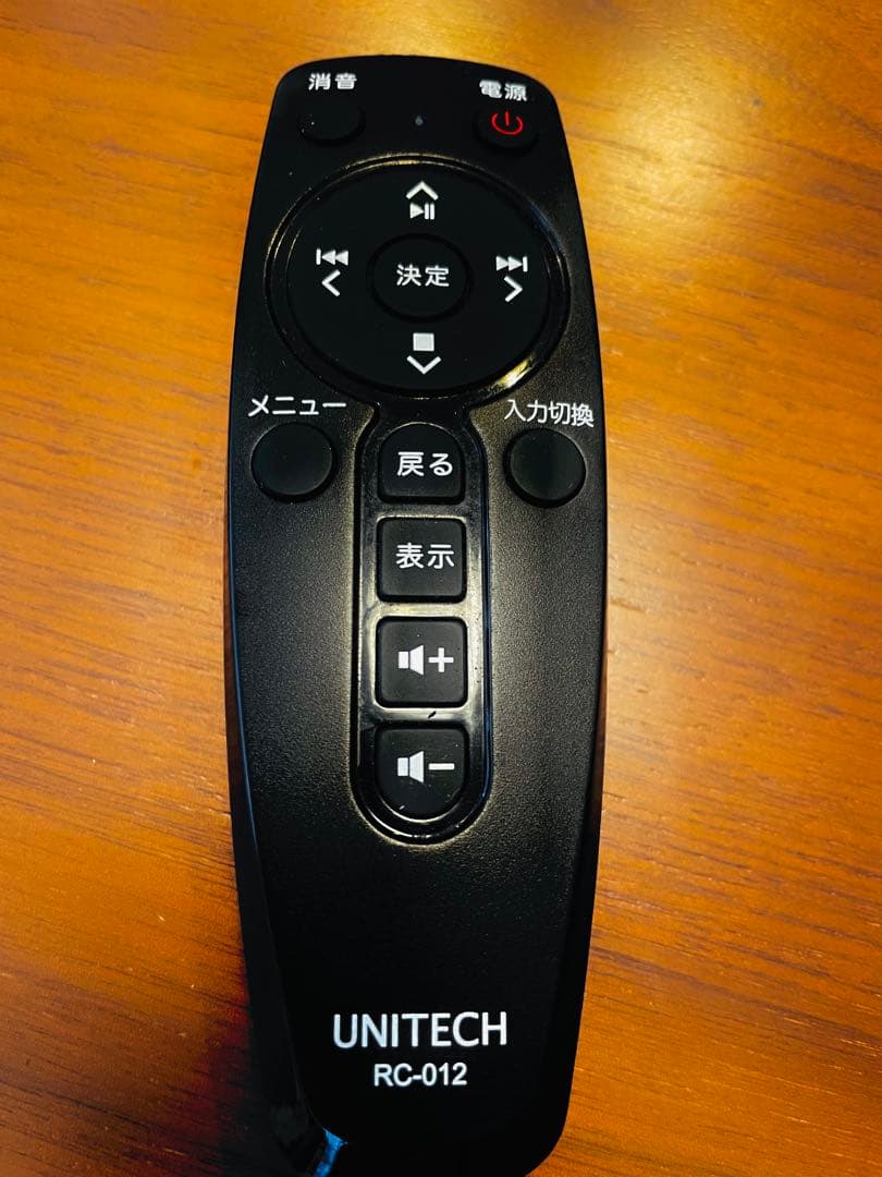 UNITECH 4Kディスプレイ本体 55型 リモコン付き