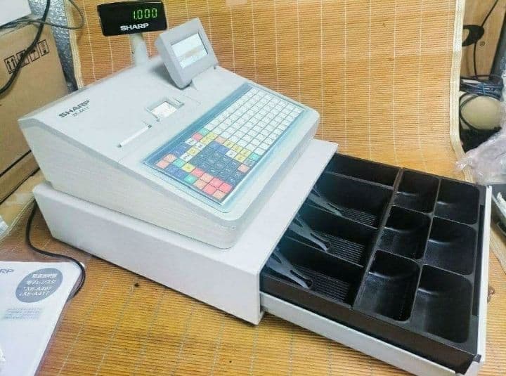 シャープレジスター　XE-A417　PC連携売上管理　最上位機種　400333
