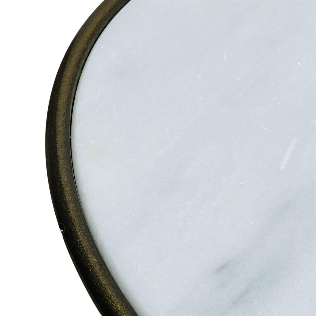 VAN ヴァン サイドテーブル ラウンド テーブル　レトロ　天然大理石 ぶどう