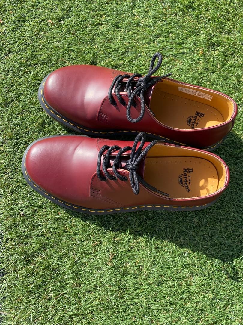 バーガンディ レザー ドレスシューズ