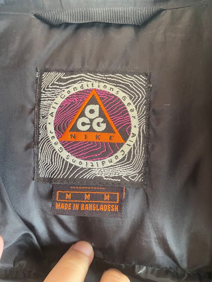 acg ダウンジャケット 90s