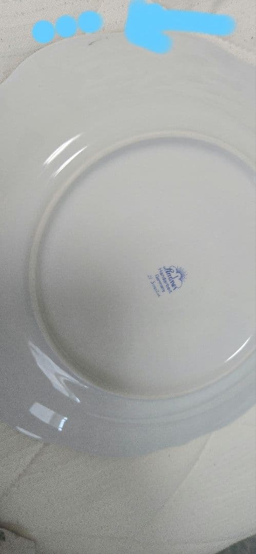 未使用近、Lindnerリンドナー大皿プレート2枚組み