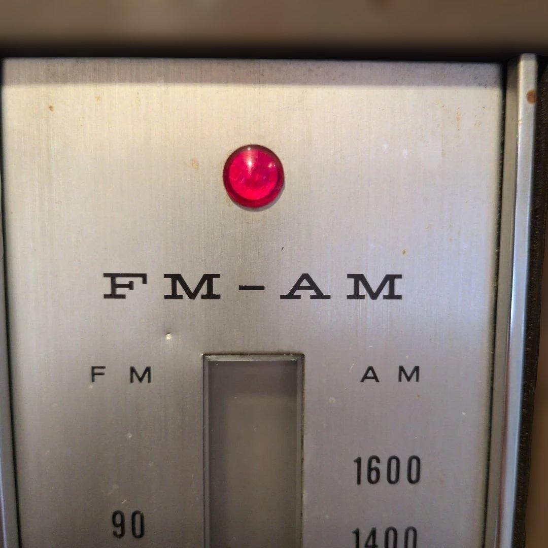 FMの聴ける真空管ラジオ ナショナルパナソニックRE-760 ジャンク