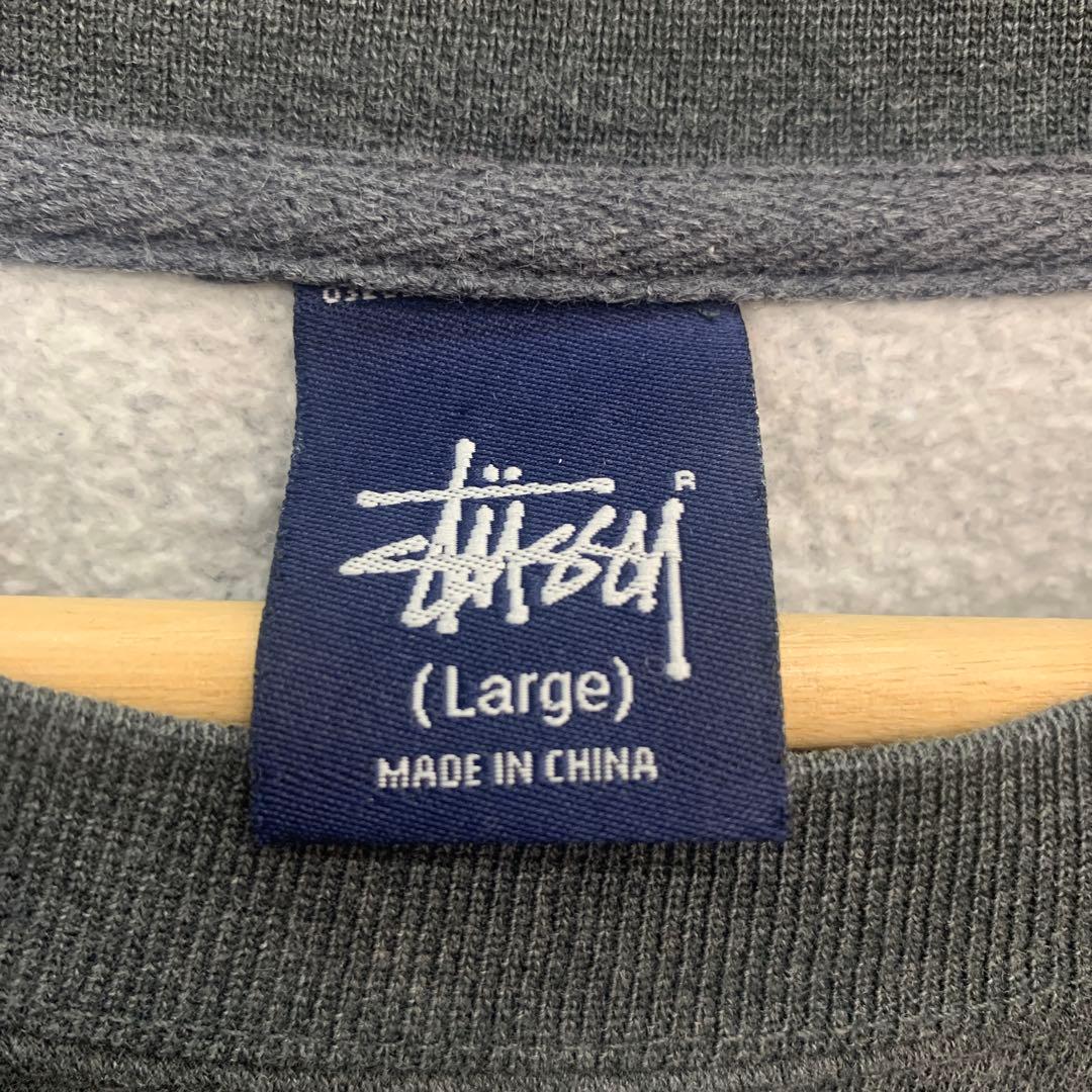中古 90s OLD STUSSY STUCCI スウェット 紺タグ